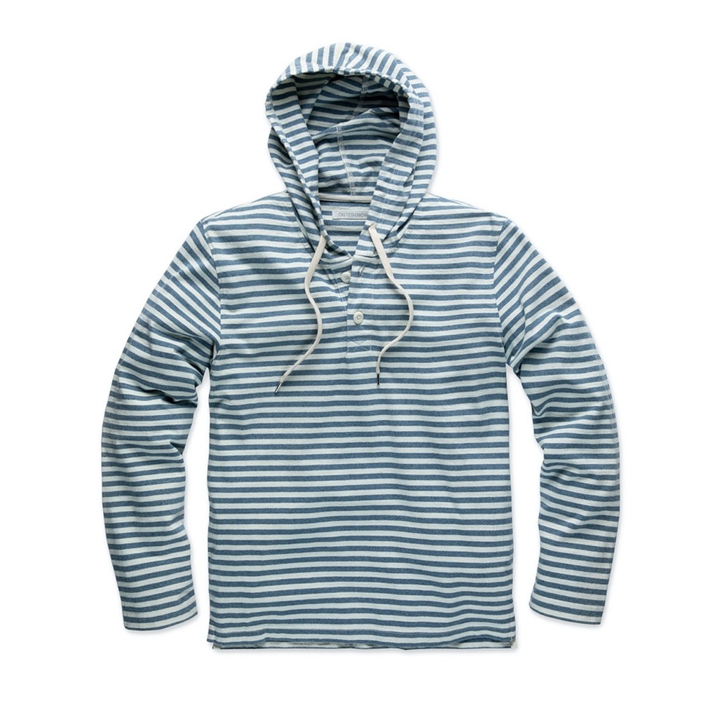 Outerknown Hooded Henley Pullover - image 1